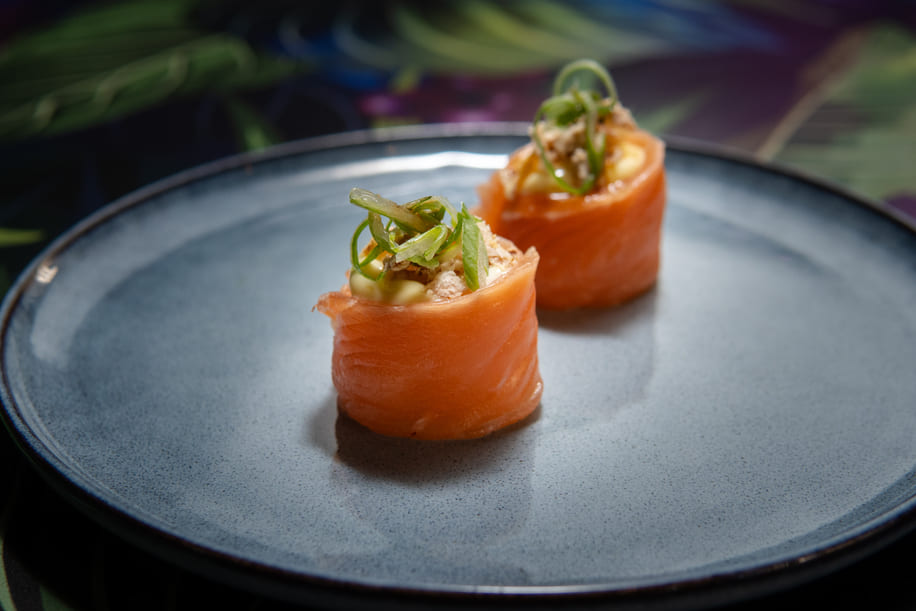 Gunkan Truffle De Salmón